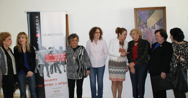 Foto: Acto de homenaje a la abogada laboralista Aurora León. (Centro de Estudios Andaluces)