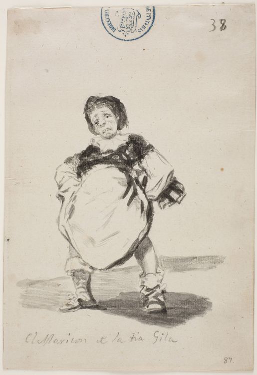 'El Maricón de la tía Gila', Francisco de Goya (Museo Nacional del Prado)