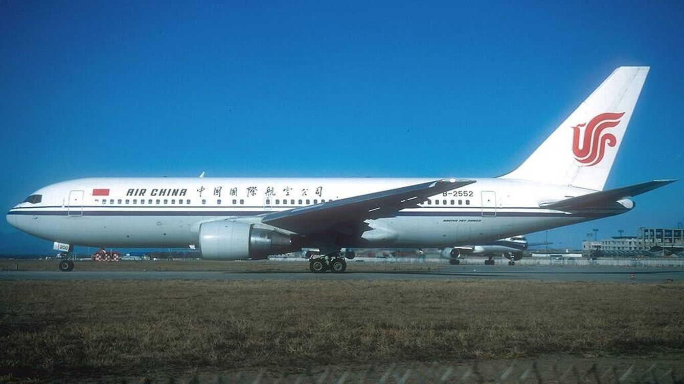 Foto: La aeronave involucrada en el accidente en el Aeropuerto Internacional de Beijing Capital en 1997. (Wikipedia)