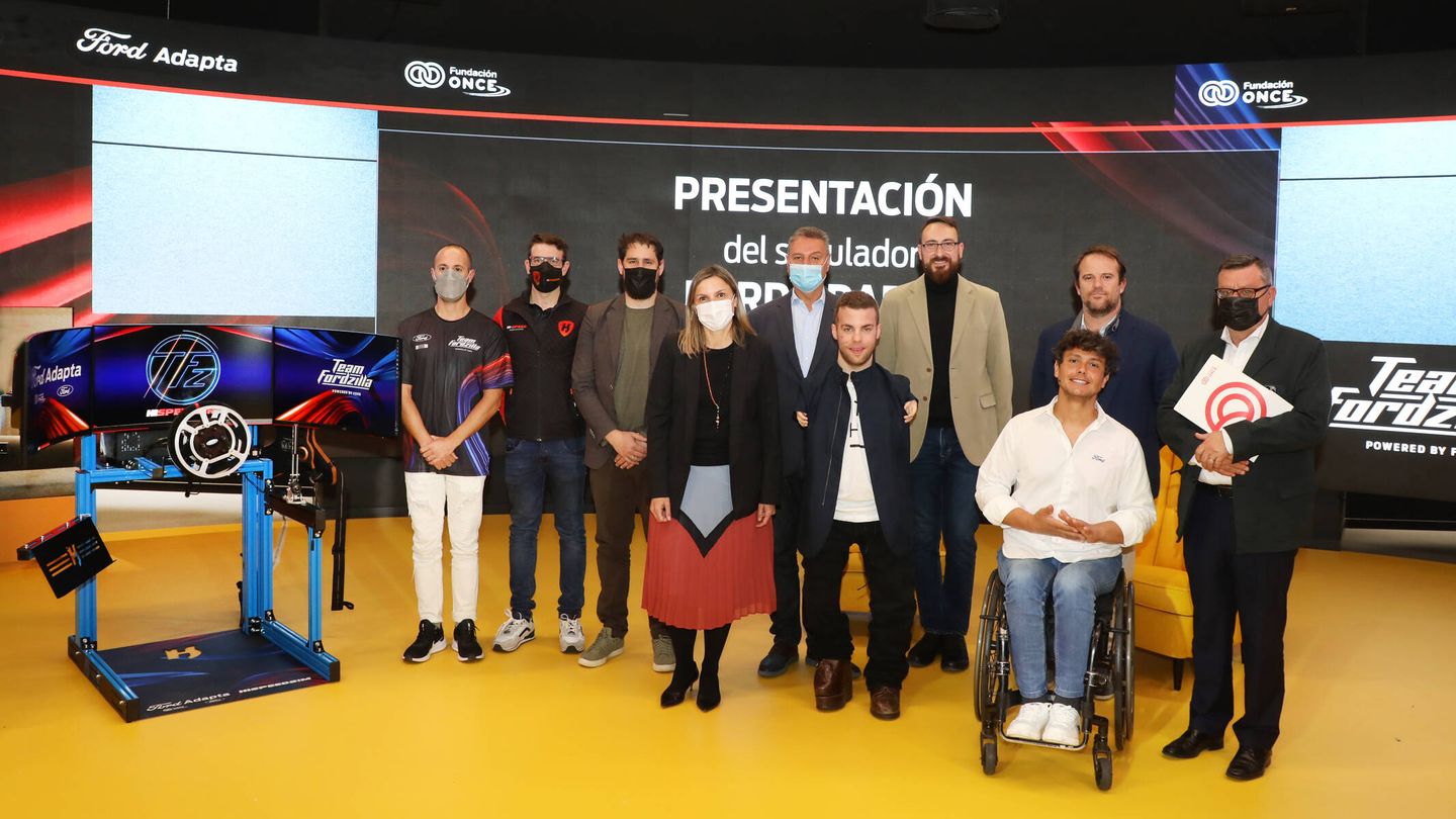 La presentación del simulador de Ford tuvo lugar en el hub 'Por Talento Digital', en Madrid.