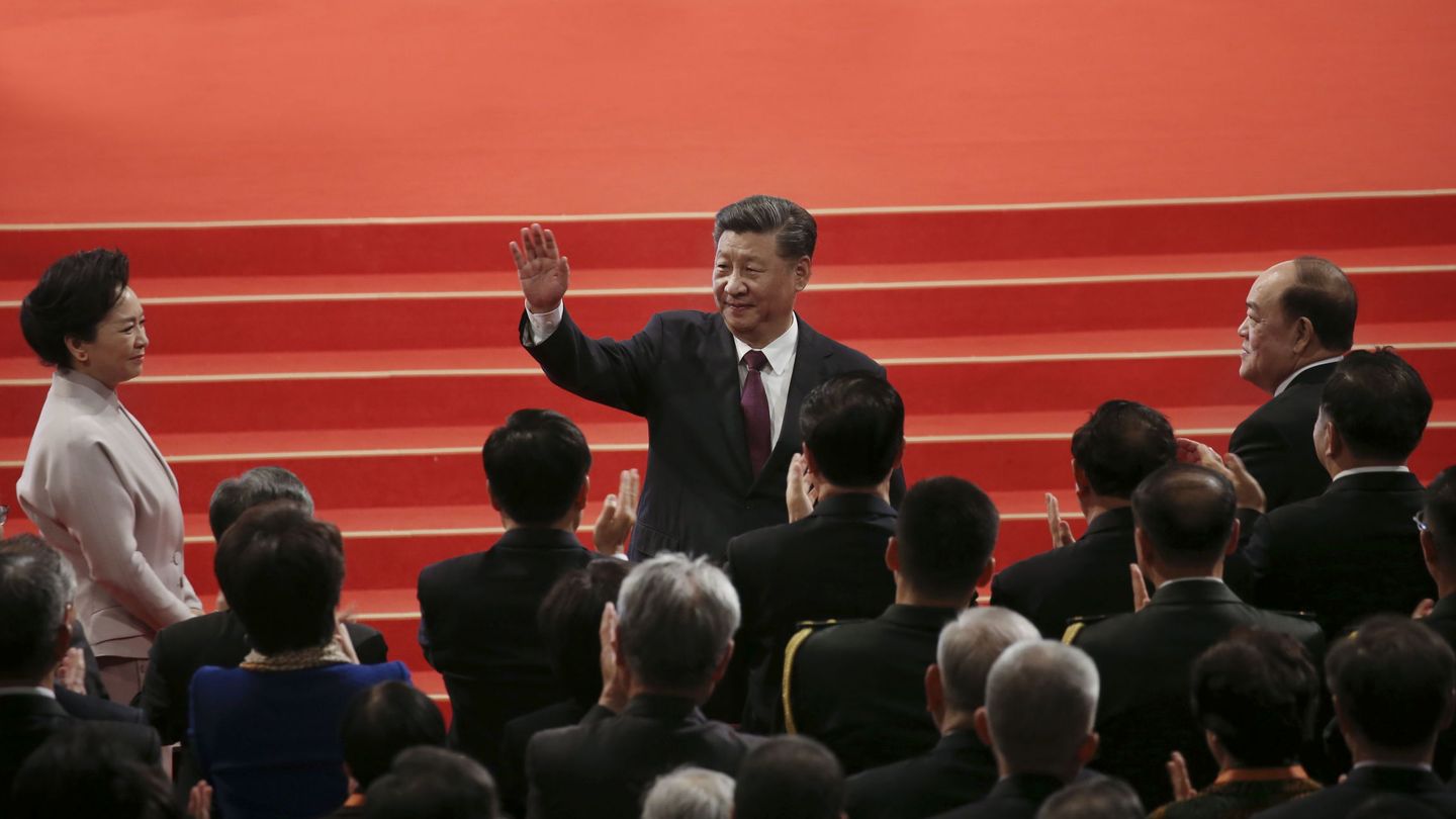 El presidente de China, Xi Jinping, en un acto en Macao. (Reuters)