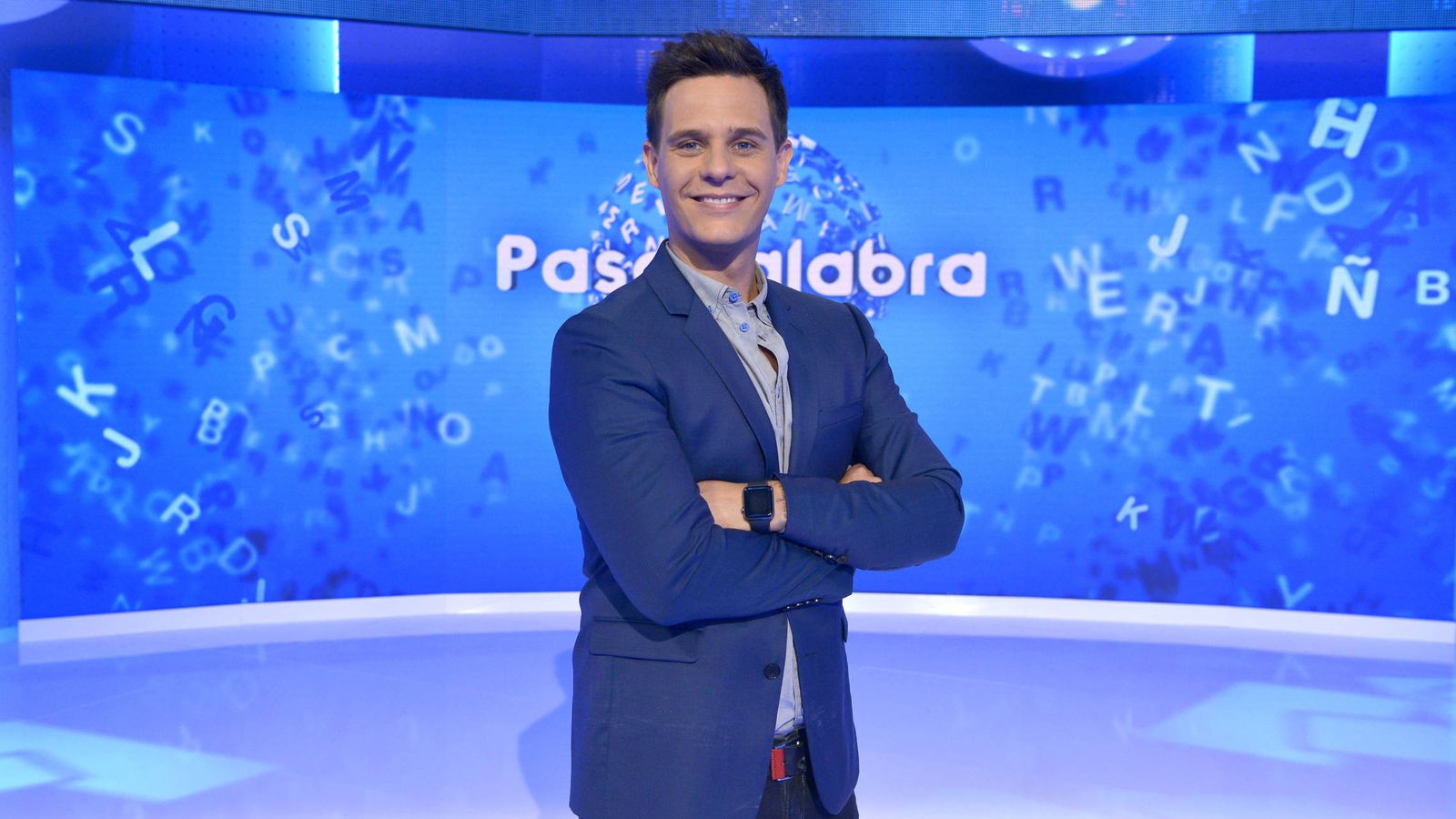 Foto: Christian Gálvez, presentador de 'Pasapalabra'. (Mediaset)