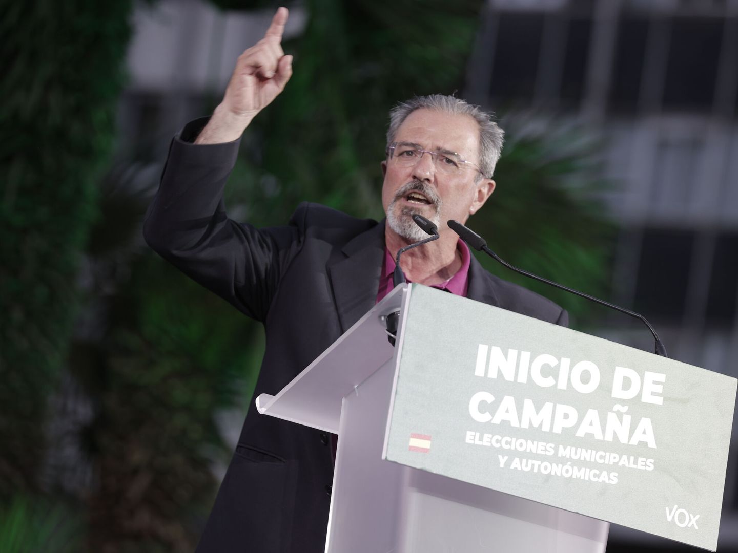 El candidato de Vox a la Generalitat valenciana, Carlos Flores Juberías. (EFE)