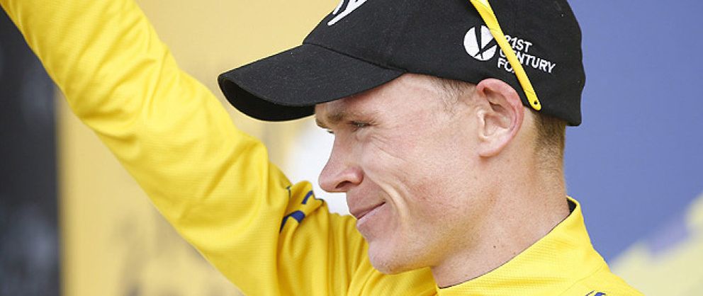 Foto: Froome: "No tiene sentido compararme con Armstrong, él engañó, yo no. Y punto"