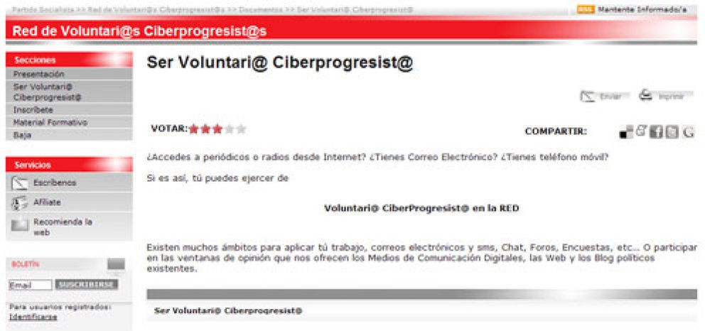 Foto: Preocupados por las encuestas, Ferraz busca ‘voluntarios’ que defiendan al PSOE en la red