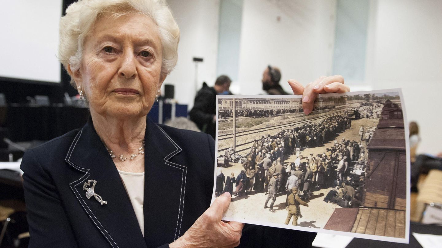 Irene Weiss, superviviente del campo de Auschwitz (EFE)