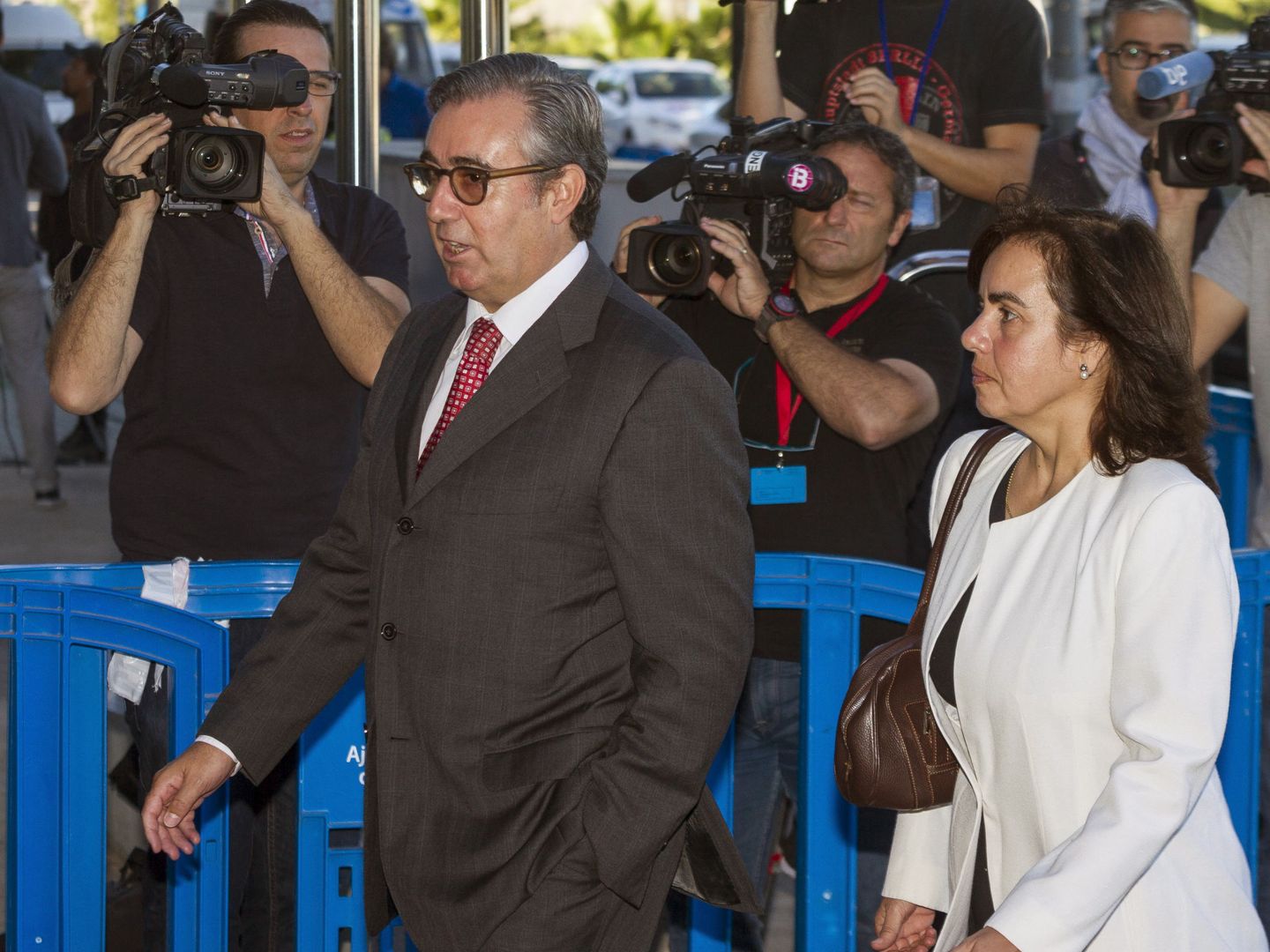 Diego Torres y su mujer, Ana María Tejeiro. (EFE)