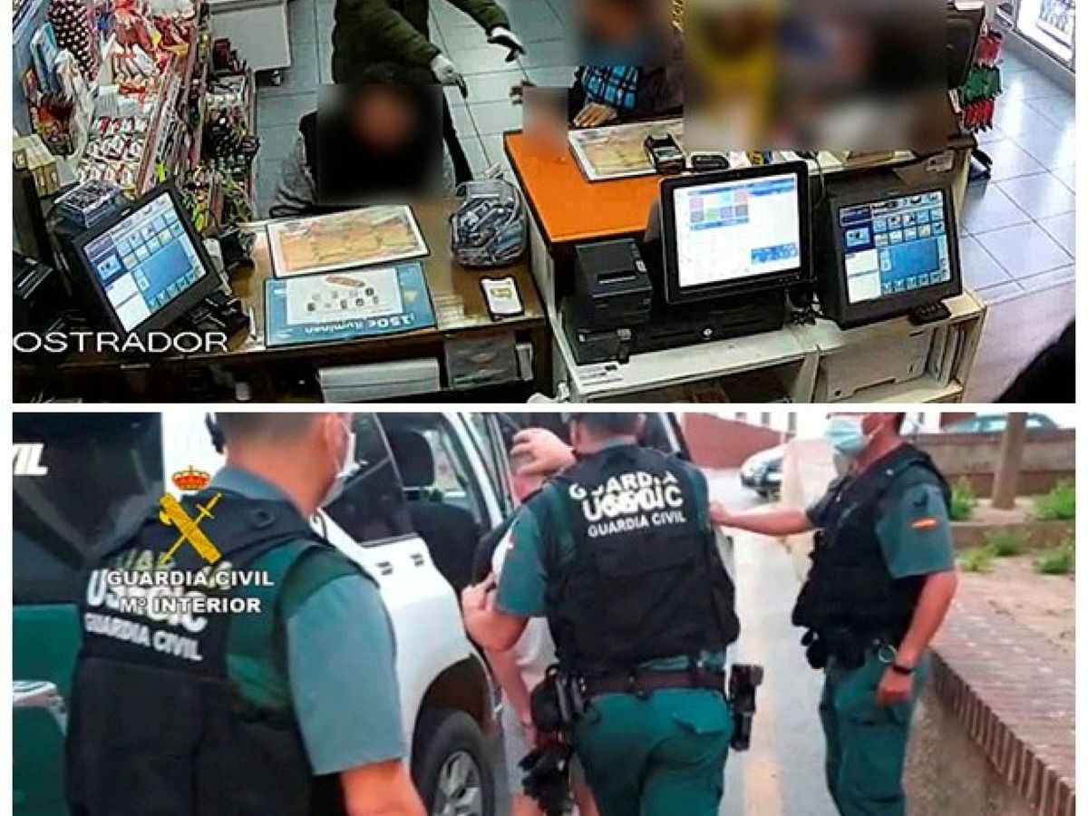 Foto: Cae una banda de atracadores que asaltó más de 30 establecimientos en Granada (Foto: Guardia Civil)