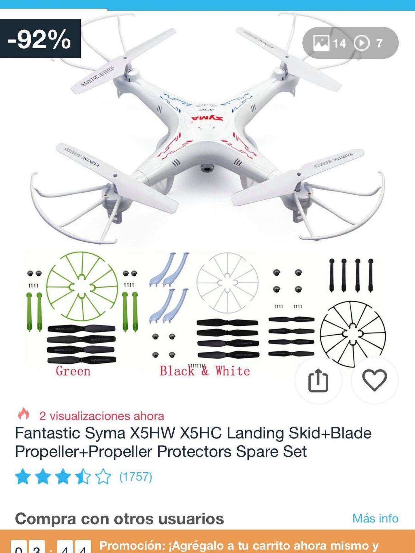 Oferta del 'drone'