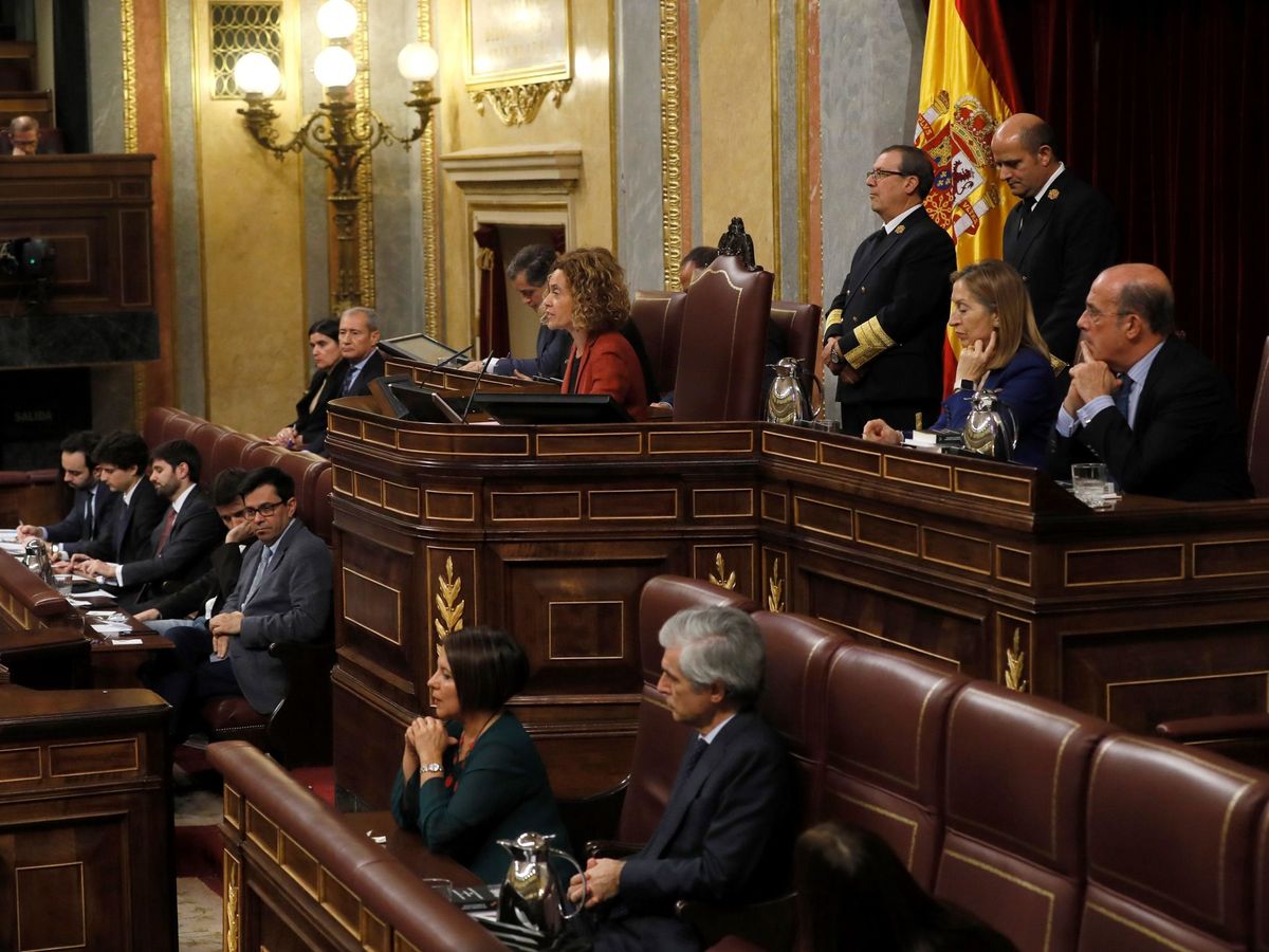 Foto: La diputada socialista por Barcelona Meritxell Batet, reelegida presidenta del Congreso. (EFE)