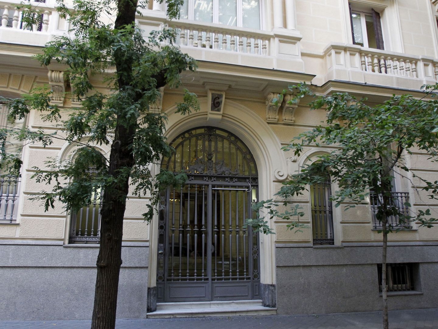Sede del banco suizo Mirabaud en Madrid. (EFE)