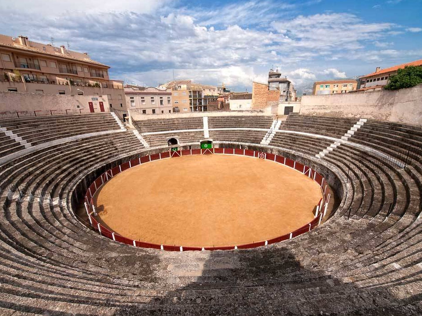 La plaza de toros, casi un teatro romano. (Turismo Bocairent. ©J. Bernat)