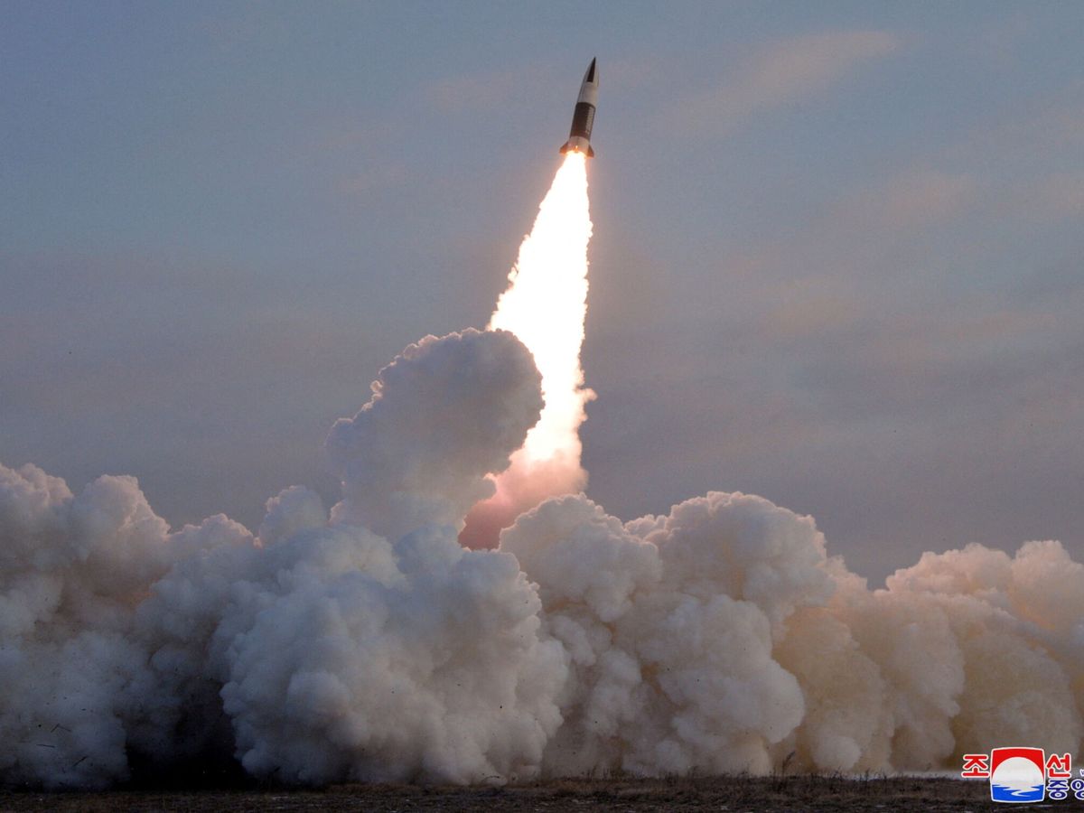 Foto: El lanzamiento de un misil en Corea del Norte. (Reuters/KCNA)