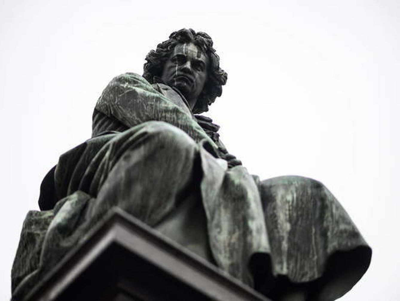 Estatua de Beethoven. (EFE)
