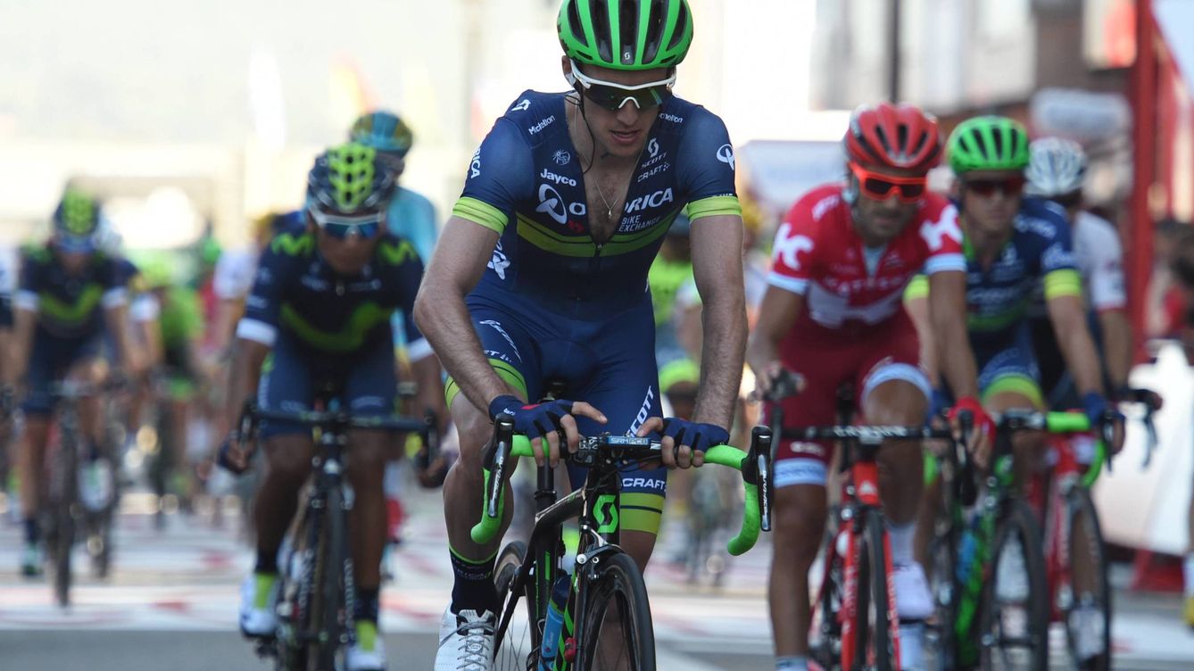 Foto: Simon Yates, en La Vuelta (imago) 