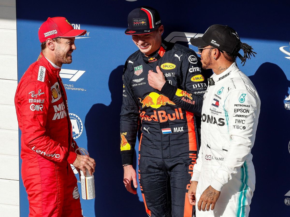 Foto: Max Verstappen logró la pole por delante de Vettel y Hamilton. (EFE)