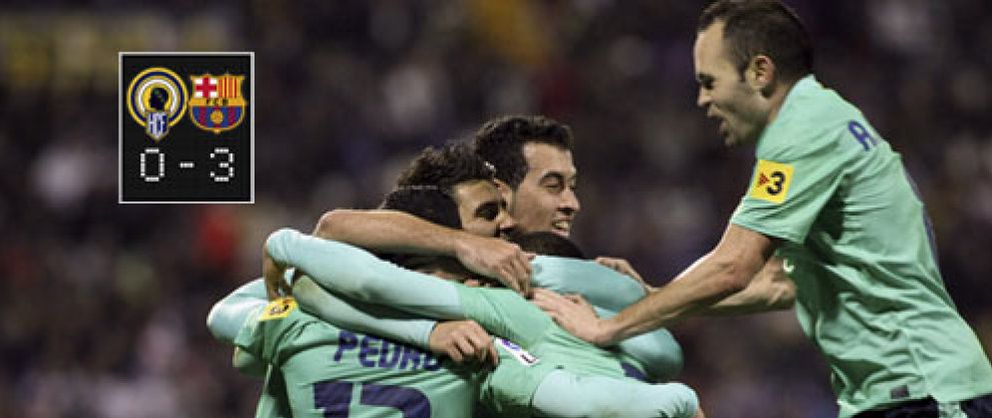 Foto: Un Barça de récord se acuesta con siete puntos de ventaja sobre el Madrid