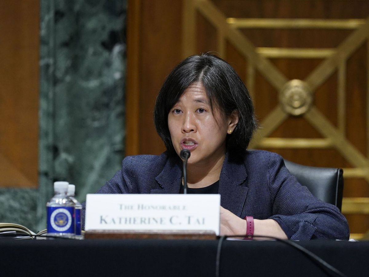Foto: La representante comercial del Gobierno estadounidense, Katherine Tai. (Reuters)