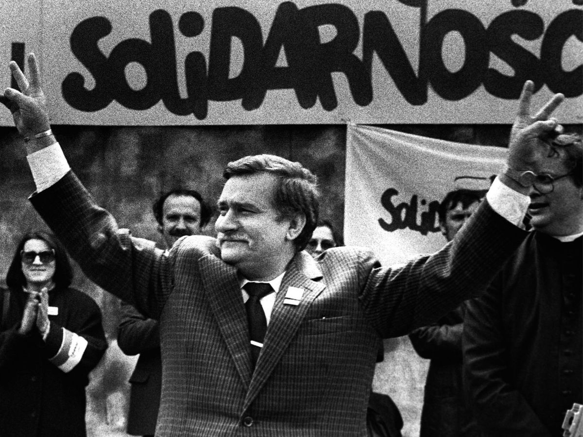 Foto: Una foto de archivo de Lech Wałęsa. (Reuters)