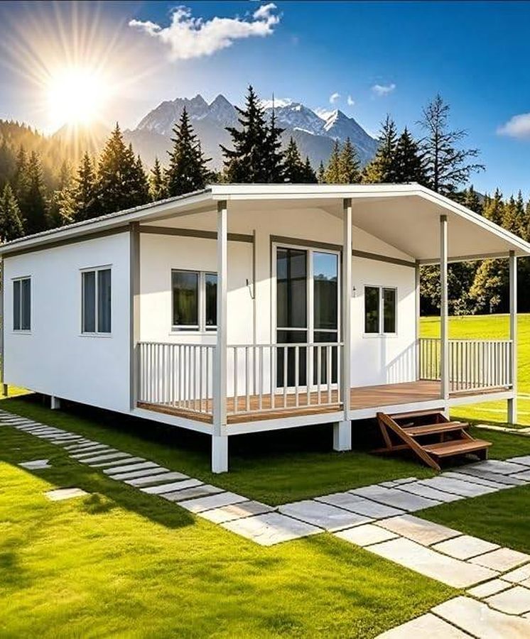 Foto: Entre las propuestas disponibles en Amazon aparece una casa prefabricada portátil y expandible.(Amazon)