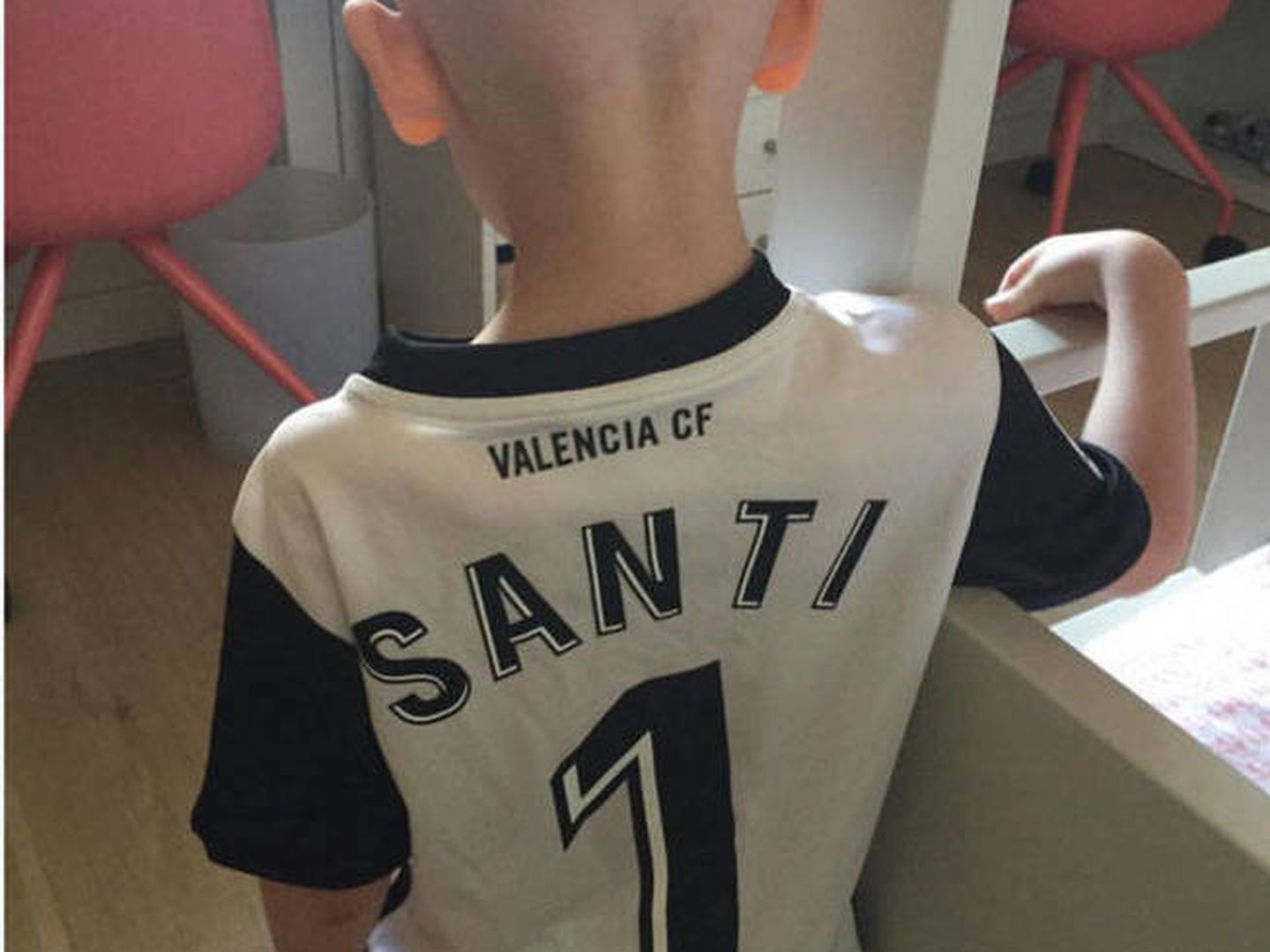 Imagen del hijo de Santiago Cañizares subida a su perfil de Instagram.