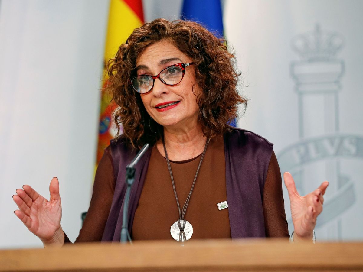 Foto: La portavoz del Gobierno y ministra de Hacienda, María Jesús Montero. (EFE)