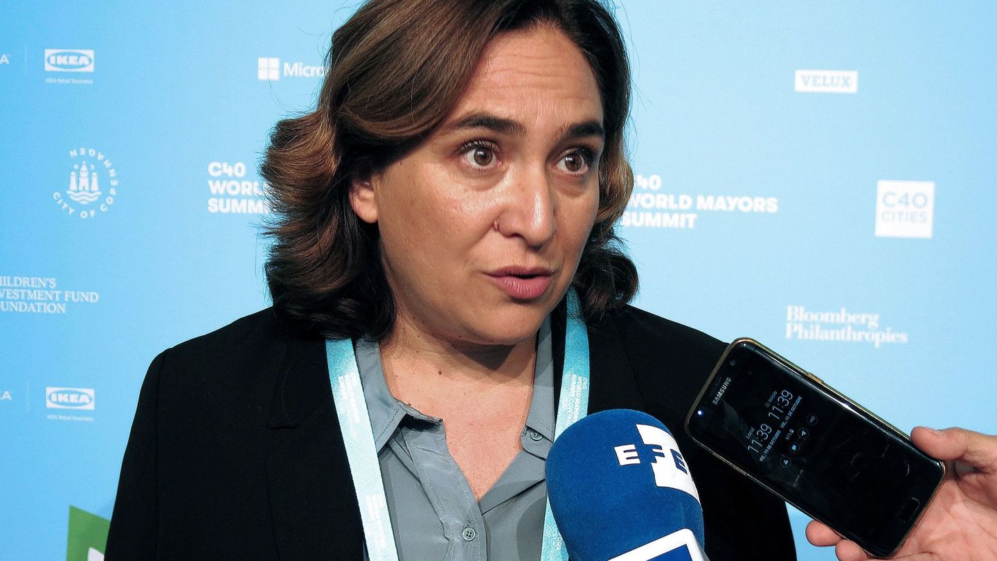 La alcaldesa de Barcelona, Ada Colau. (EFE)