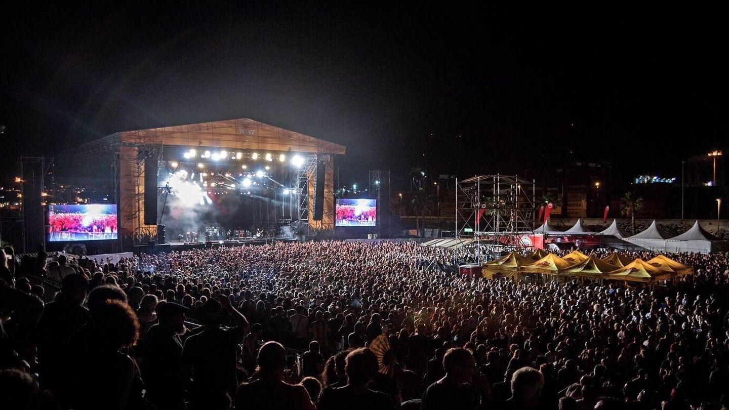 15.000 personas reunión Simple Minds en Valencia en 2018. (4Ever Festival)