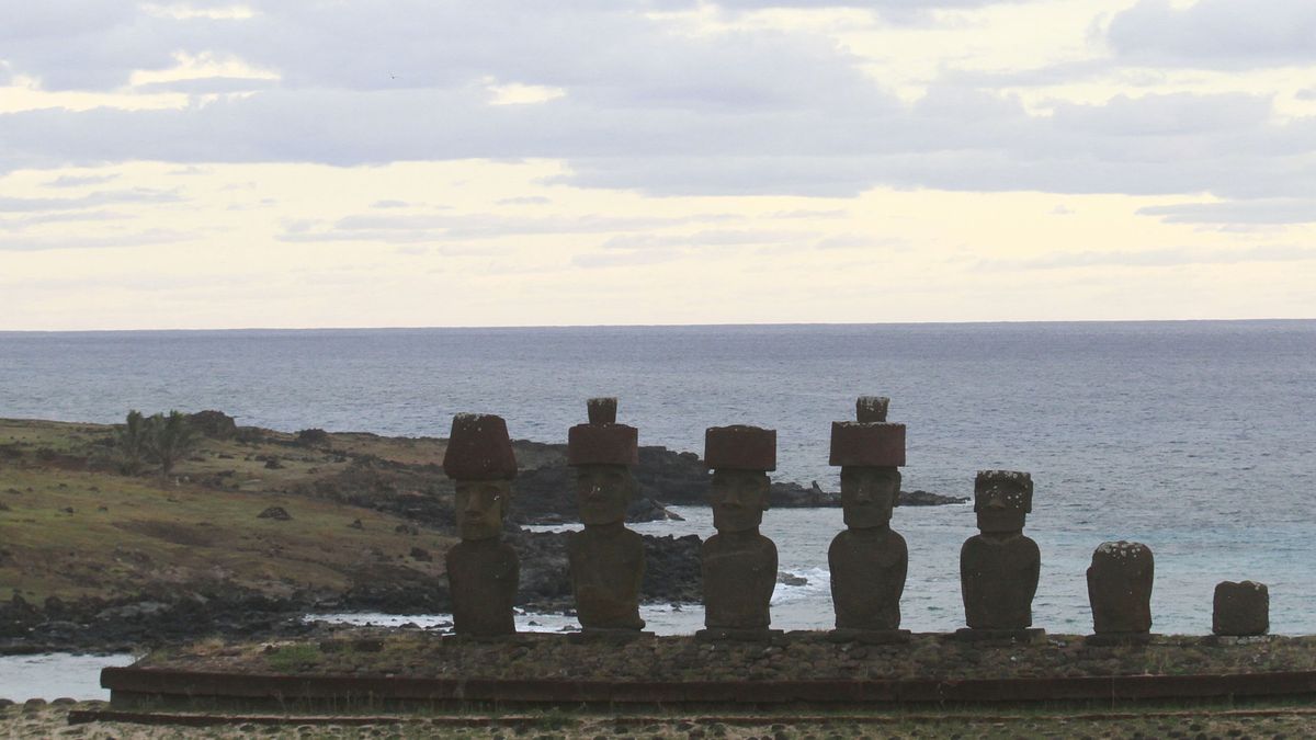 ¿Cómo colocaron los 'gorros' de los Moai de la isla de Pascua? Un estudio lo revela