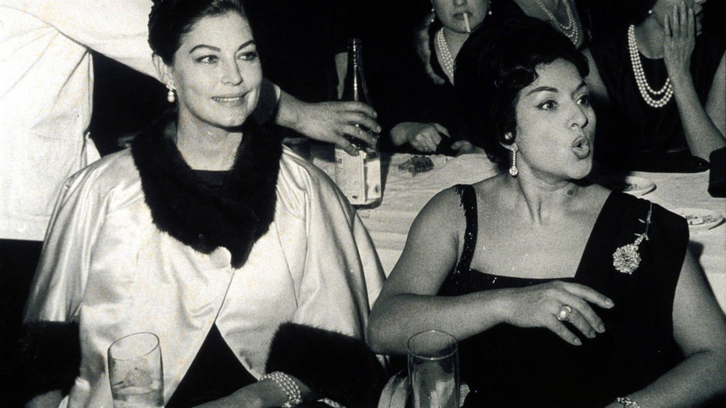 Ava Gardner junto a Lola Flores. (Gtres)