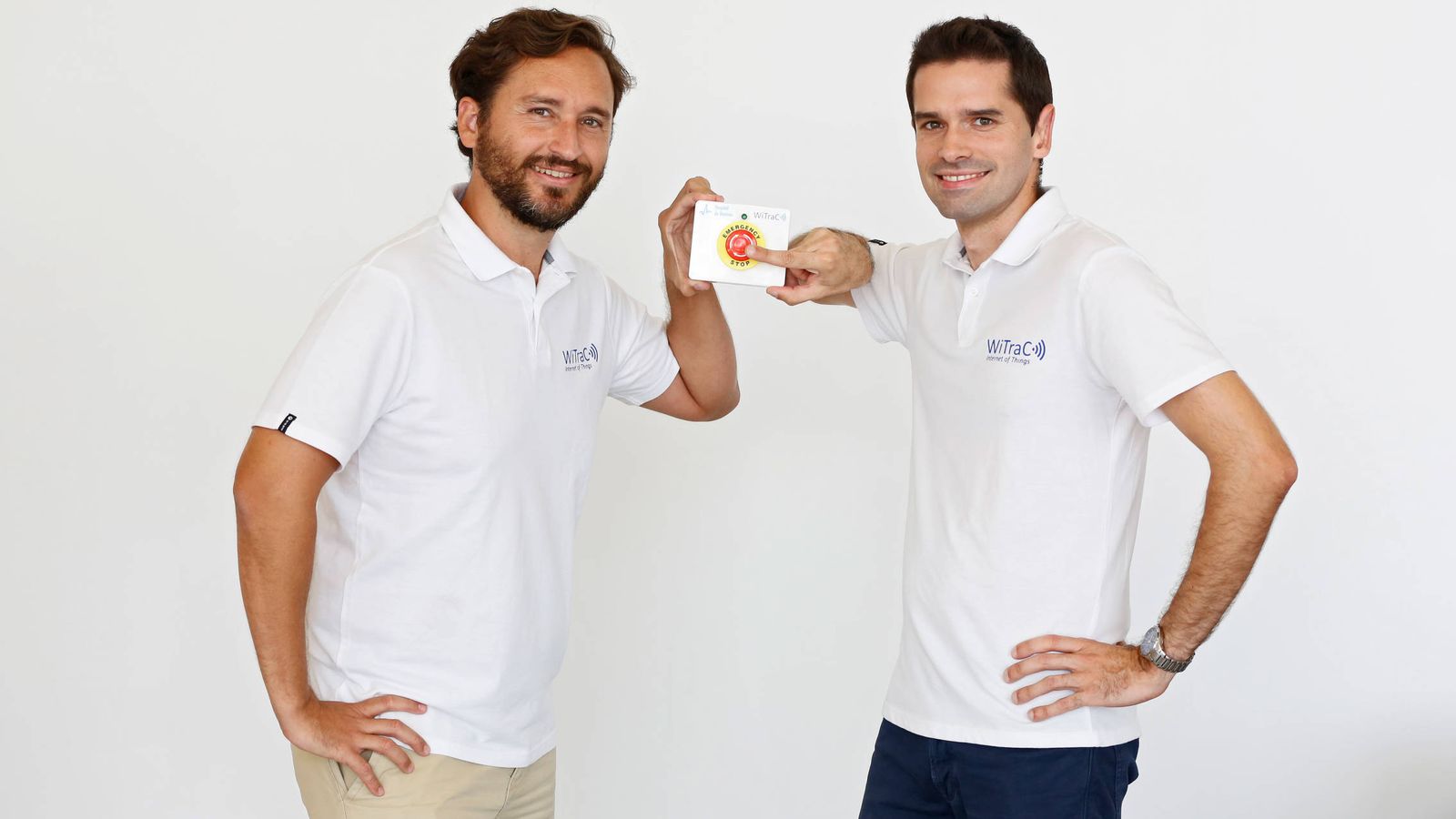 Foto: Javier Ferrer y Pep Pons, los fundadores de WiTrac.