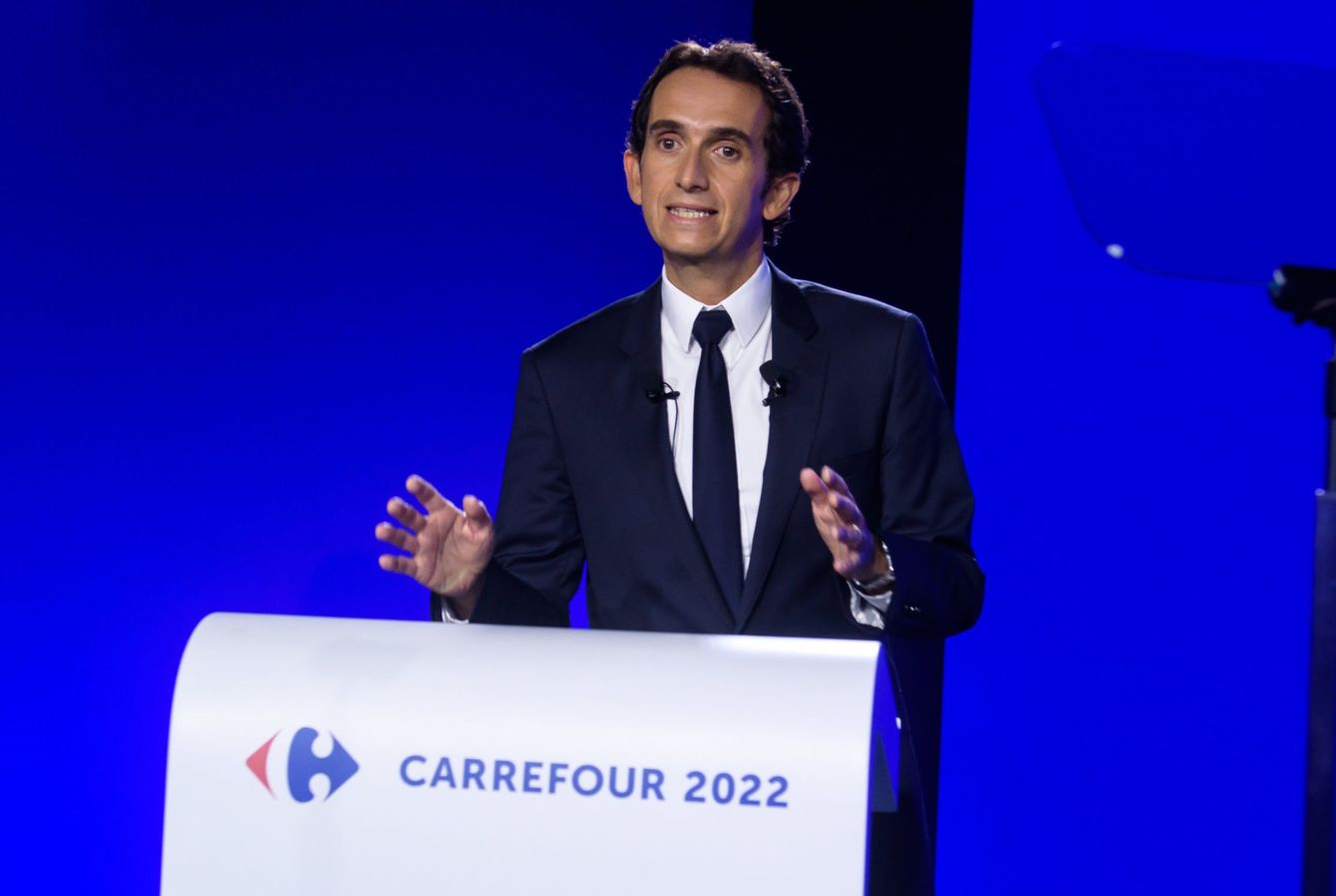 El presidente de Carrefour, Alexandre Bompard. (EFE)