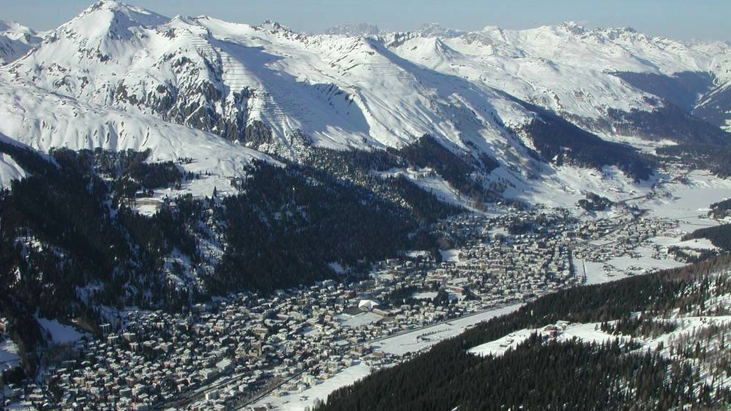 Montañas de Davos, donde transcurre 'La montaña mágica'.
