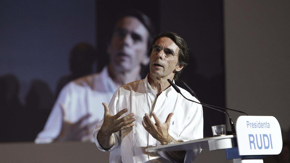 Aznar asume el papel de antídoto frente a la fuga de votantes del PP a Ciudadanos
