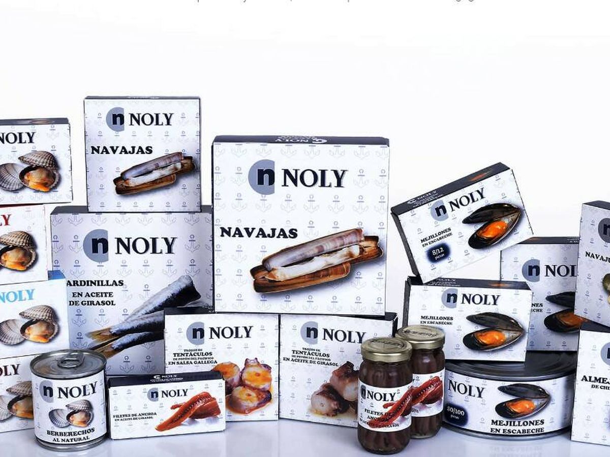 Foto: Algunos de los productos de Conservas Noly. 