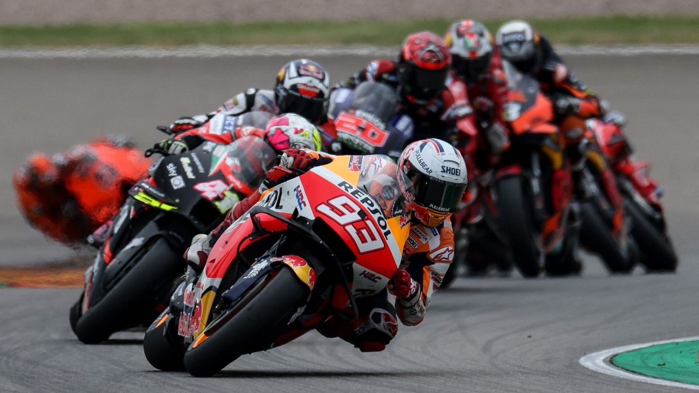 Márquez lidera la carrera. (Reuters)