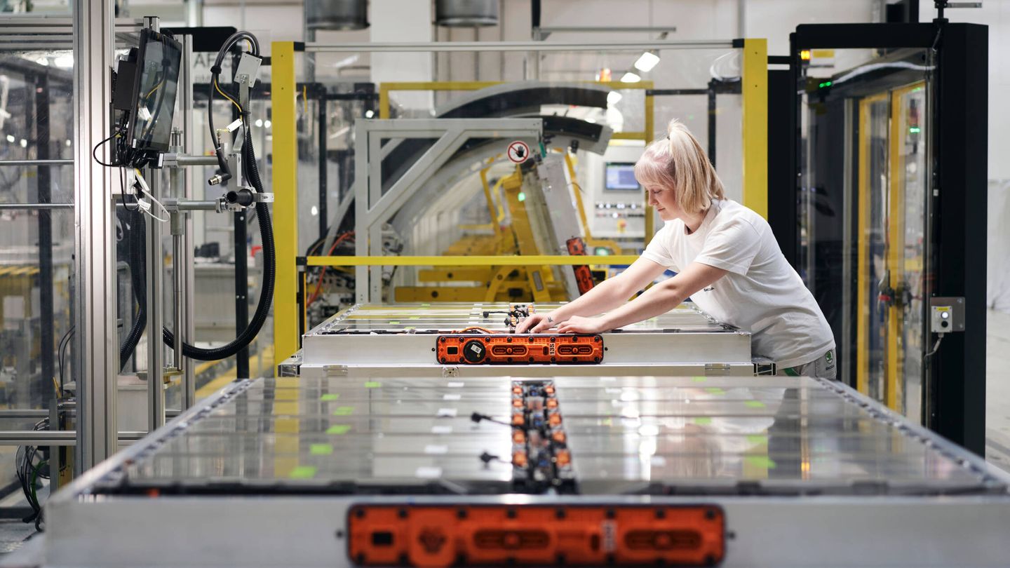 A la línea de producción de baterías inaugurada en la planta checa se sumará una segunda en 2023.