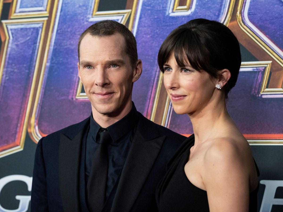 Foto: Benedict Cumberbatch y su esposa, Sophie Hunter.