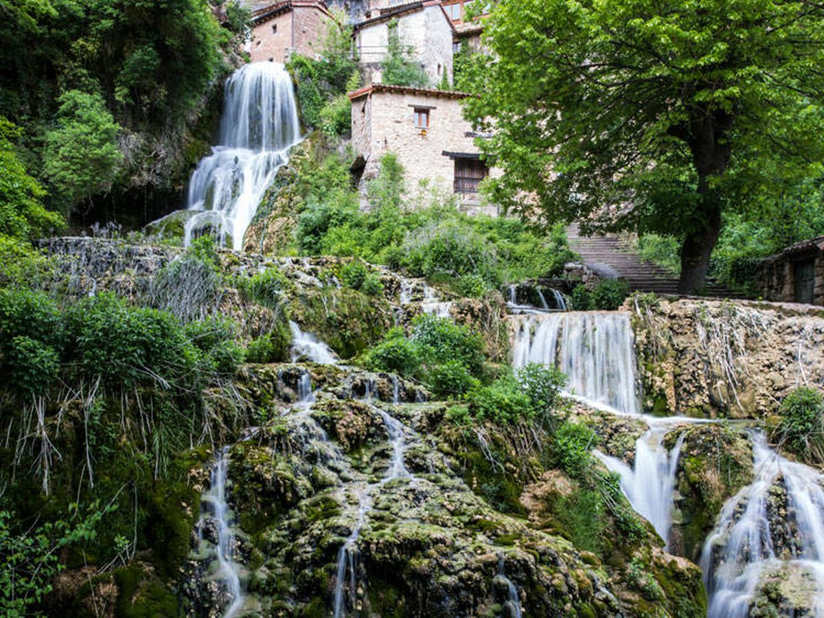 Foto: Imagen de la cascada que esconde Orbaneja del Castillo (Turismoburgos)