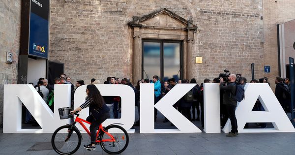 Foto: El logo de Nokia en el Mobile World Congress en Barcelona el año pasado. (Reuters)