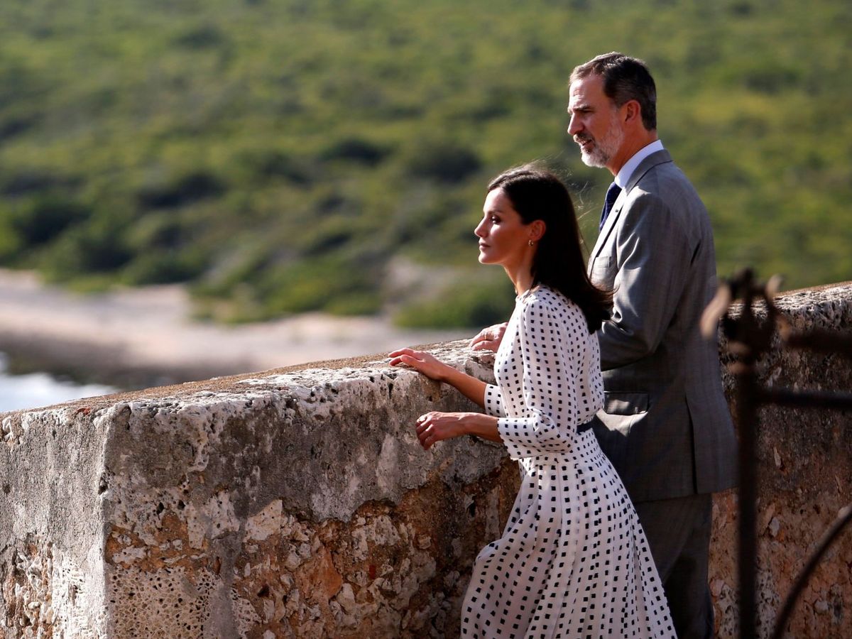 Foto: El rey Felipe y la reina Letizia, en Cuba. (EFE)