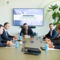 Foto: Momento del encuentro 'La ciberseguridad en la era de la IA: claves para la estrategia de las empresas'.