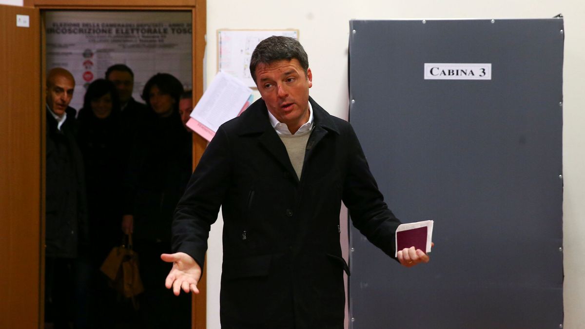 Renzi anuncia su dimisión y descarta una coalición con el M5S