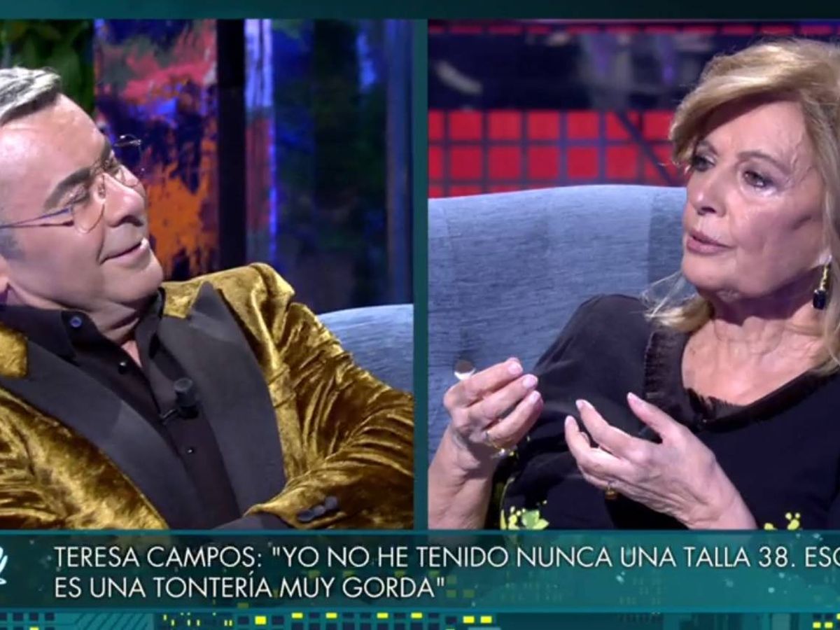 Foto: Jorge Javier Vázquez y María Teresa Campos. (Telecinco).