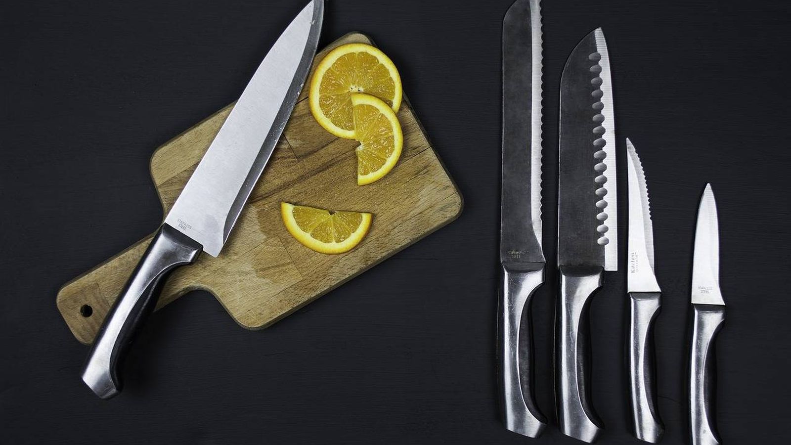 Foto: Diferentes tipos de cuchillos.