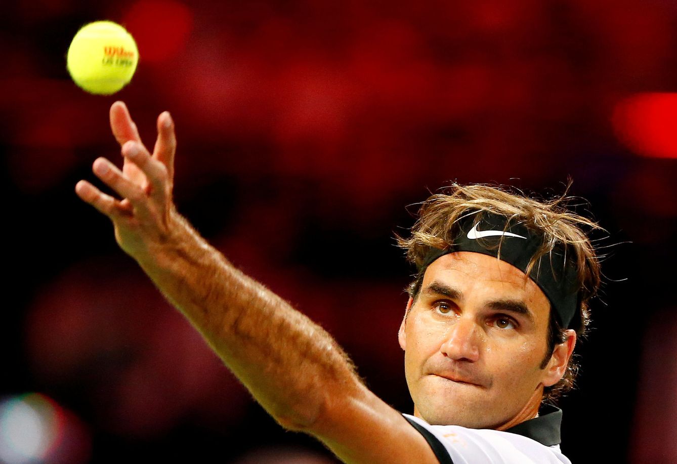 Las matemáticas han predicho cómo hacer el saque de tenis perfecto. (Reuters)
