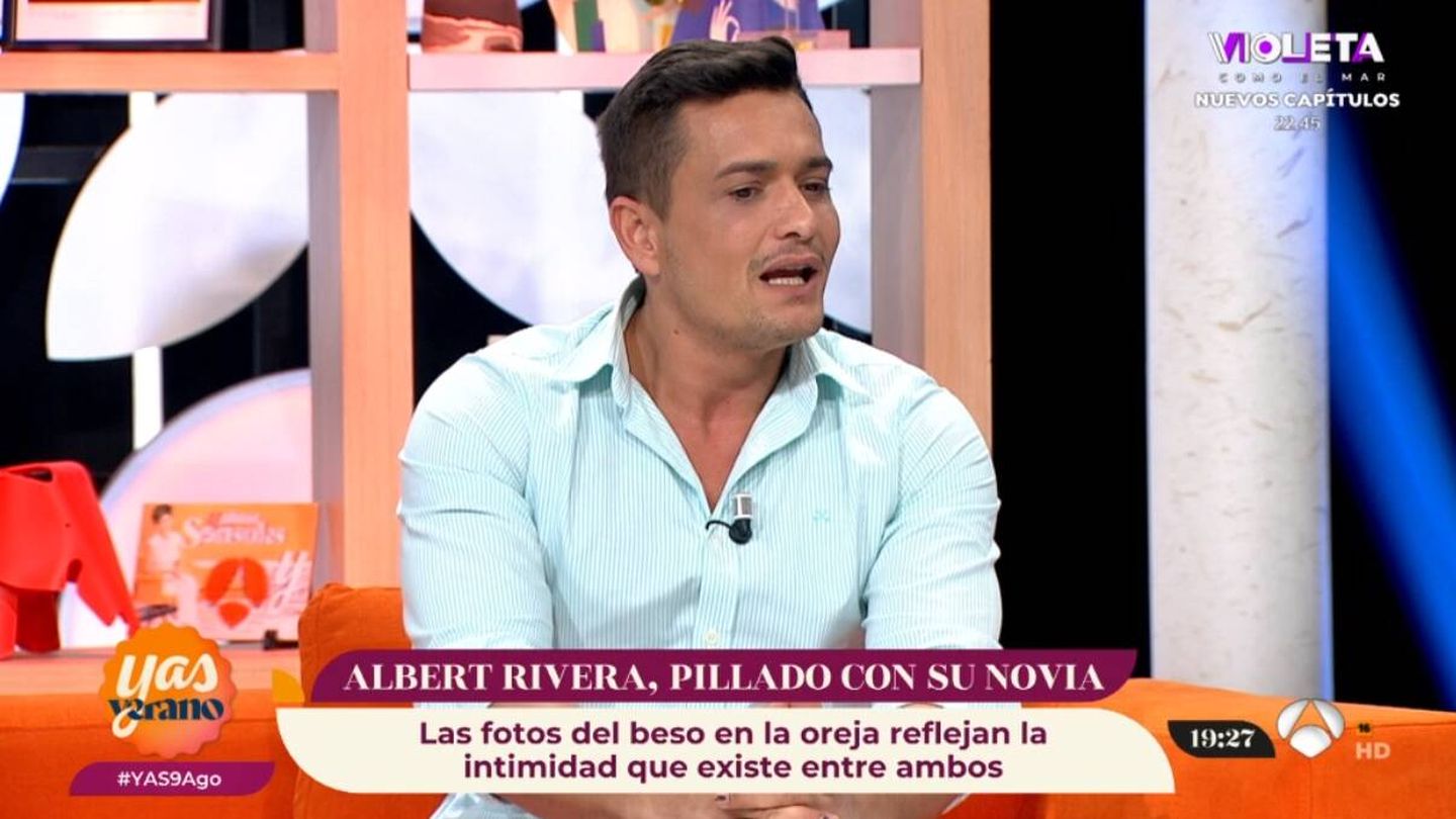 El periodista Nacho Gay en 'YAS Verano'. (Atresmedia)