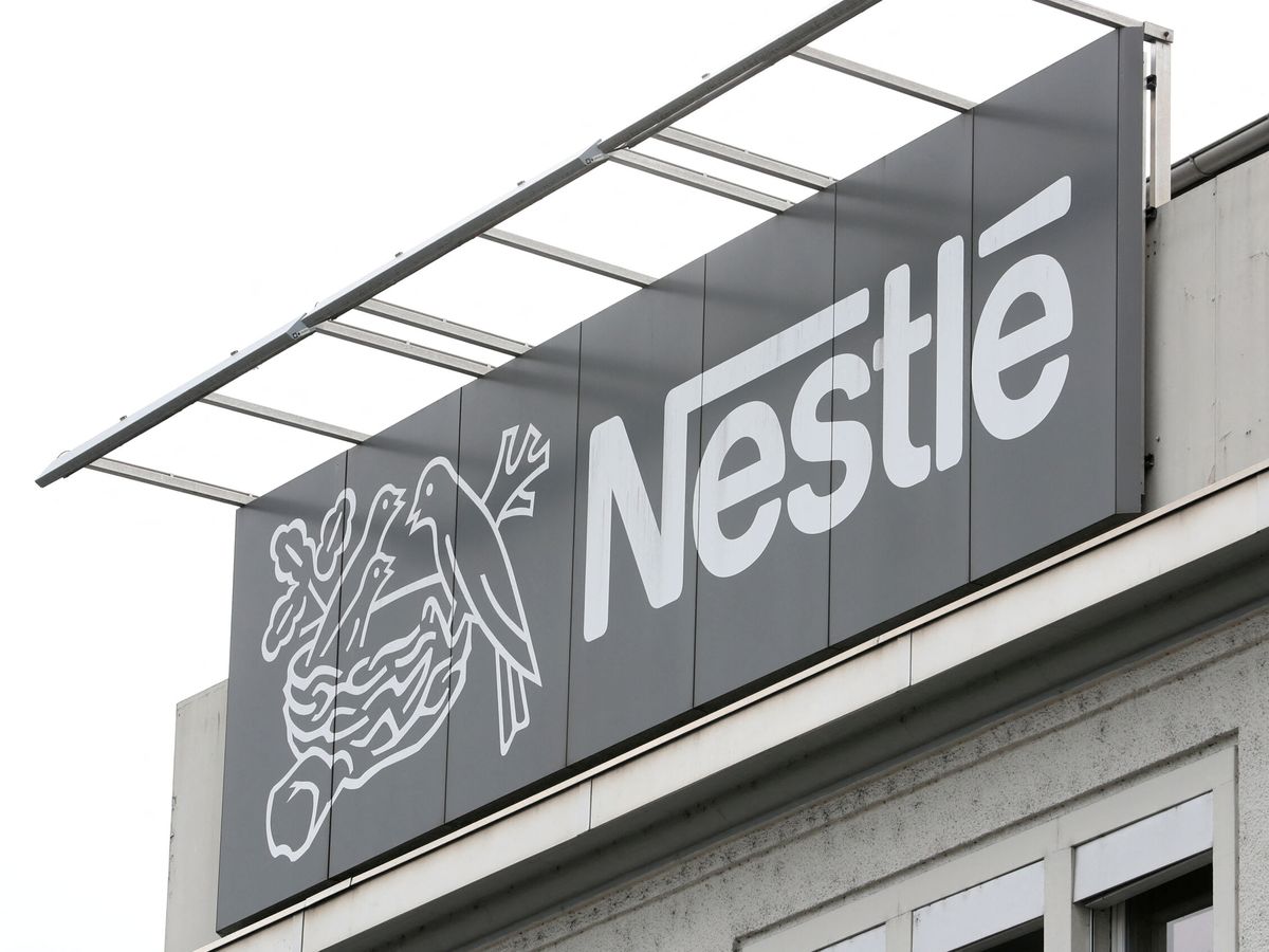 Foto: Logo de Nestlé. (Reuters/Arnd Wiegmann)