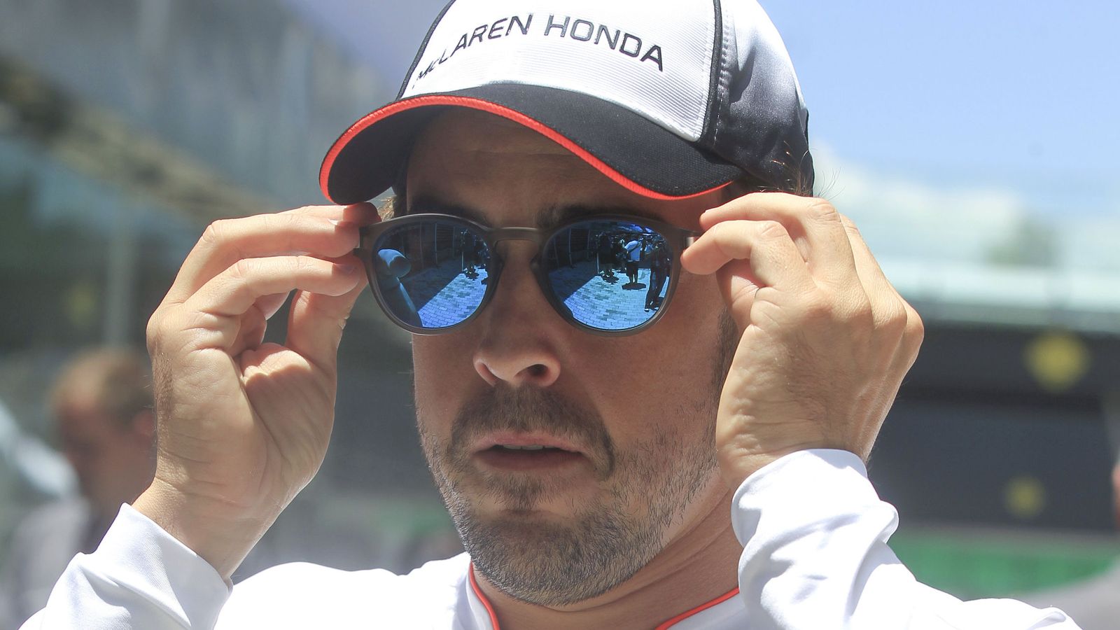 Foto: Fernando Alonso, en el GP de Brasil (Sebastiao Moreira/EFE).