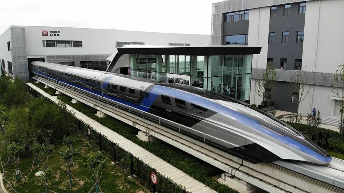 China tendrá un tren que alcanza los 600 km/h